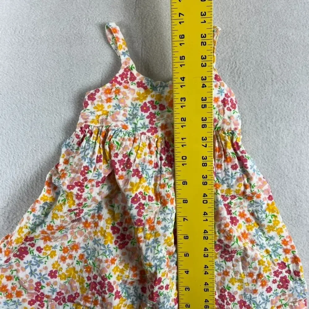 Old Navy Floral Print Tunic Dress Girls Size 18-24M
